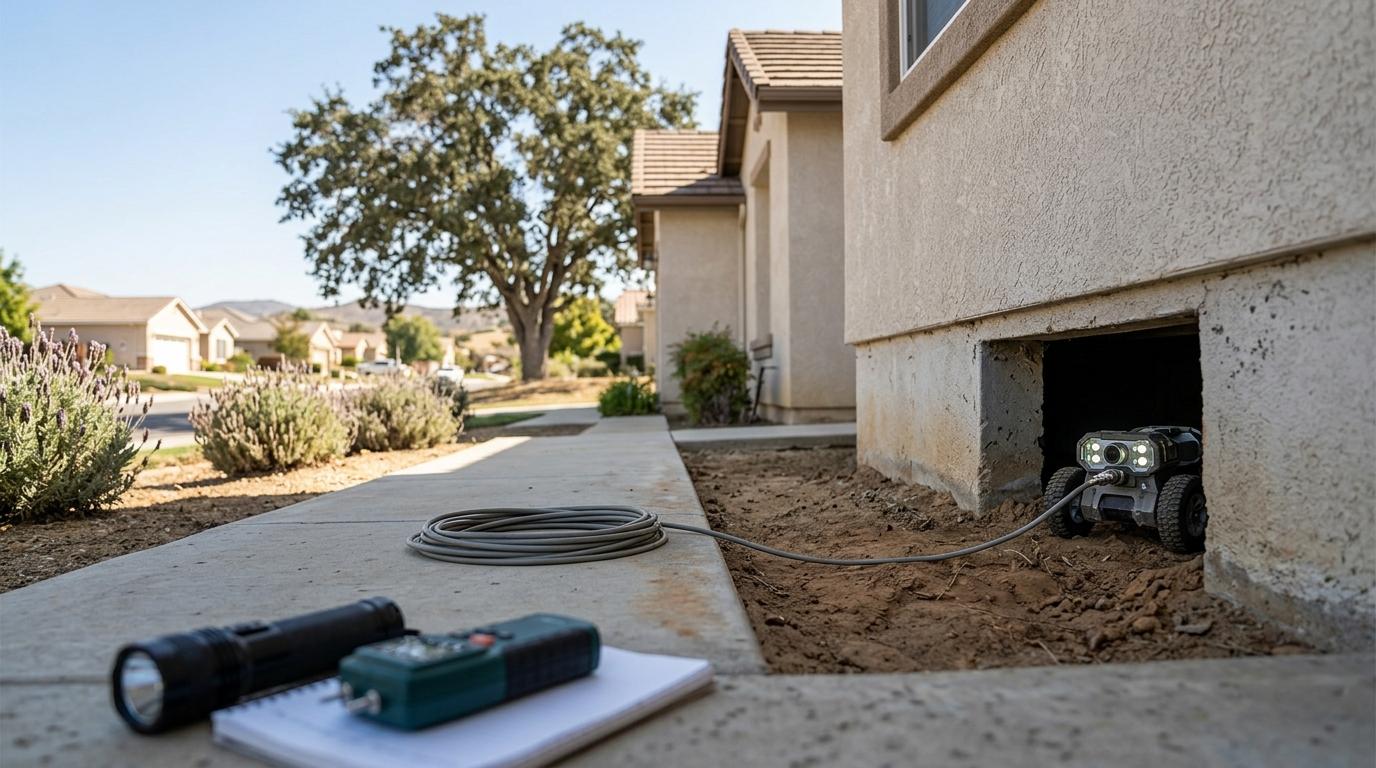 Foundation Health in the Inland Empire: How CrawlBot Inspections Protect Temecula Homes